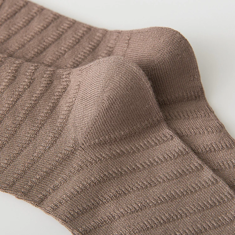 Wholesale Custom Durable Wearable Soft Cozy Thermal Cotton MIDI Crew Socks