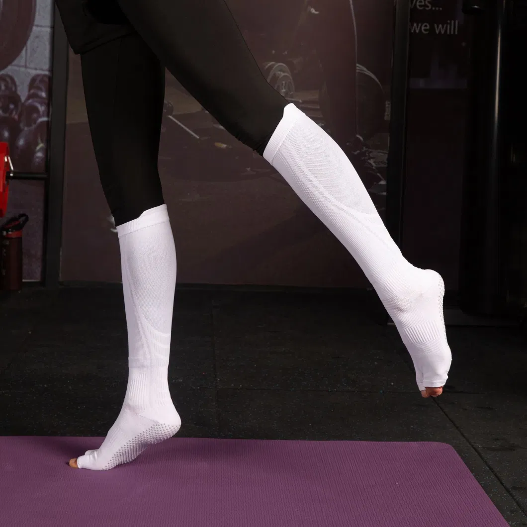 Non Slip Womens Pilates Barre Hospital Yoga Grips 2 Pairs Socks