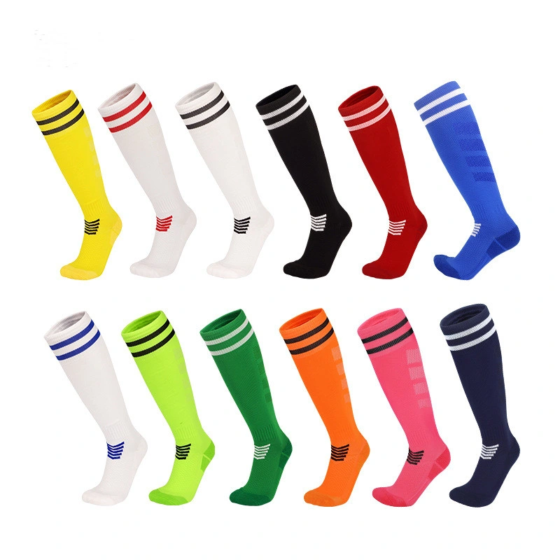 Football Socks Long Tube Leggings Cotton Socks Stocking Clothes Soccer Socks for Adult and Children for Sports