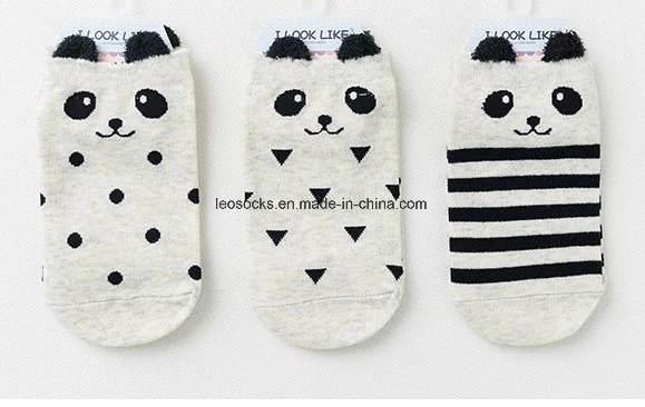 Wholesale Baby Sock 3D Cartoon Tube Sock Baby Children Socks with Animal Pattern