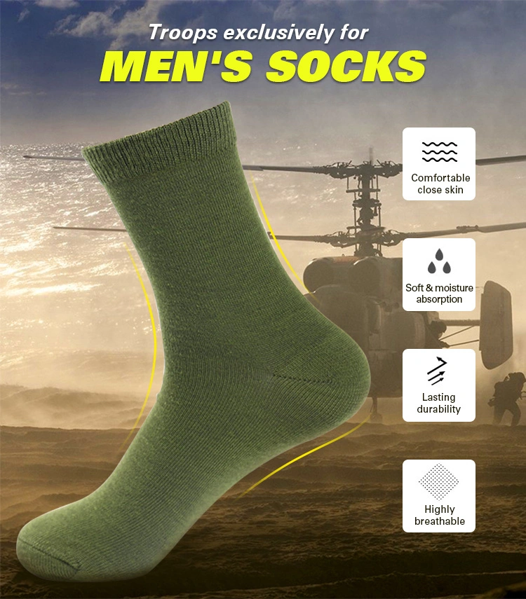 Confortable Customized Military Outdoor Army Police Men Sock