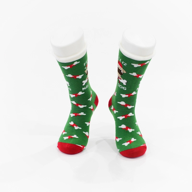 221001sk- China Wholesale Winter Fashion Slipper Christmas Fuzzy Home Socks for Women