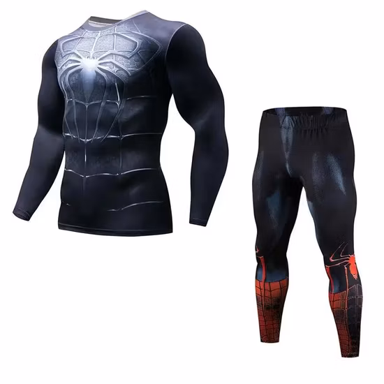 Rash Guard Fabric Mens Long Sleeves Compression Jiu Jitsu Shirt Fitting Sports Tights